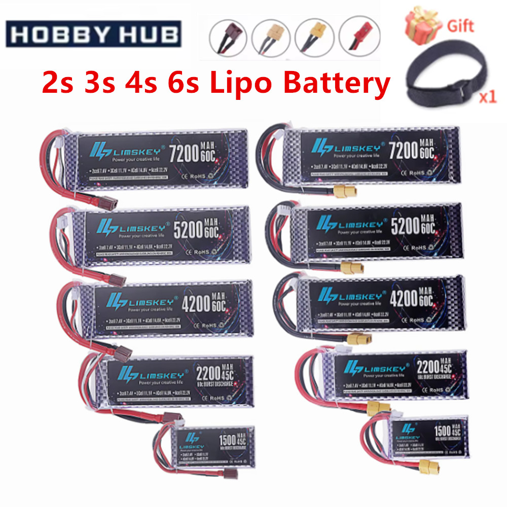 4S Lipo Battery 14.8V 6000Mah - 2S 3S 4S 6S Lipo Battery