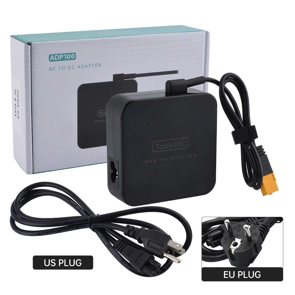Skyrc B6 Neo Smart Charger - ToolkitRC ADP100 20v 5A 100W 50-60HZ