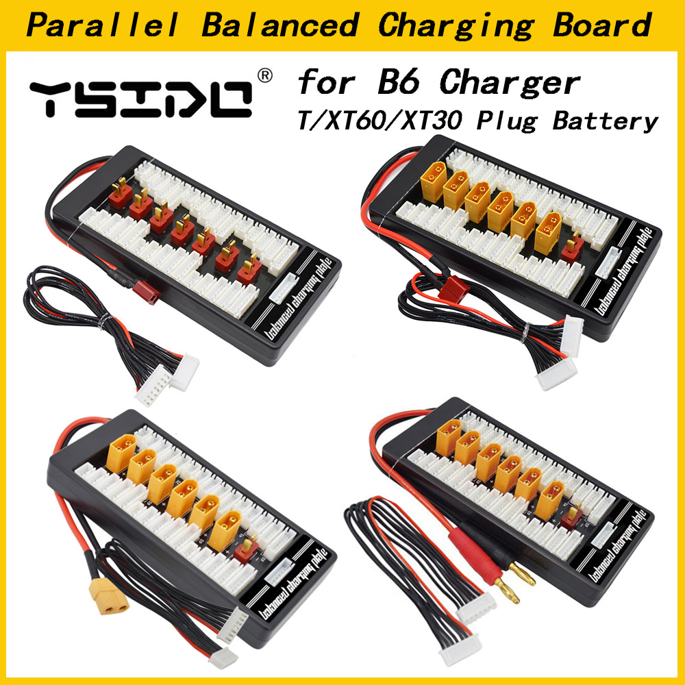 12S Lipo Battery Balancing Board - Multi 2S-6S Lipo Parallel Balanced Plate