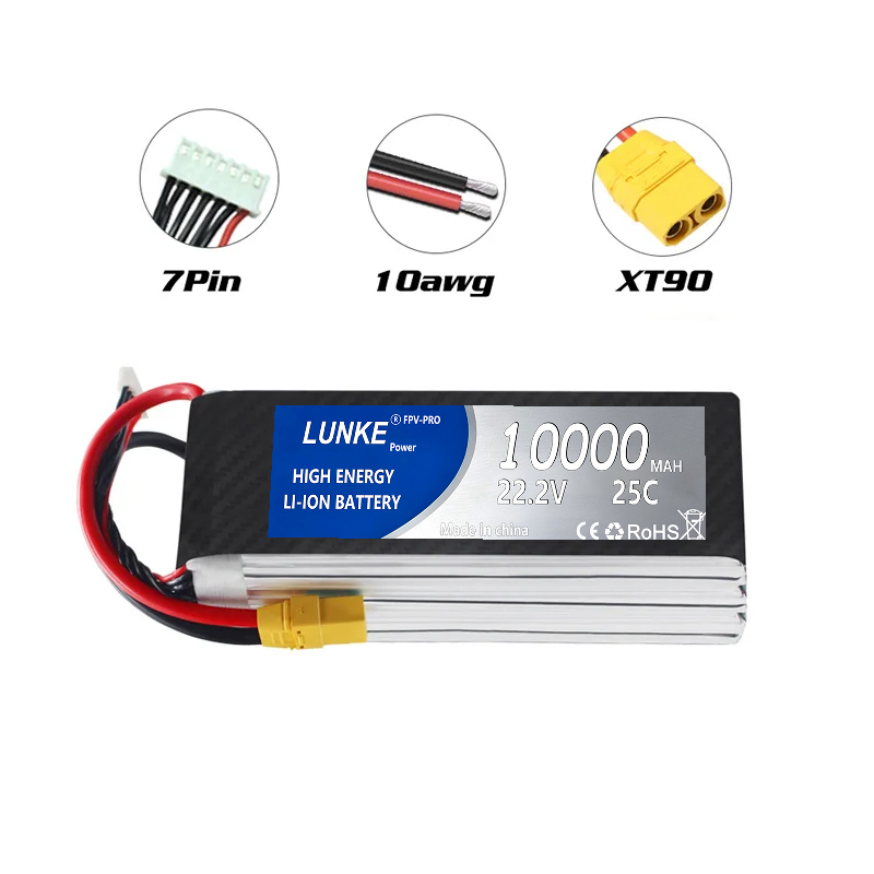 Batterie  Lipo 2S 3S 4s 5s 6s  - 6S Lipo Battery 22.2V 5000Mah ulasan dan harga