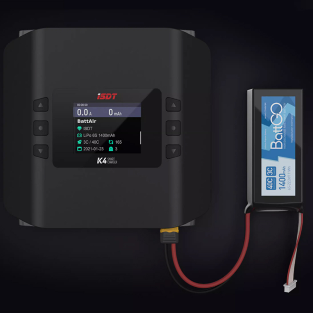 NEW ISDT K4 Dual Channel Lipo  - Isdt K4 Dual Lipo Charger ulasan dan harga