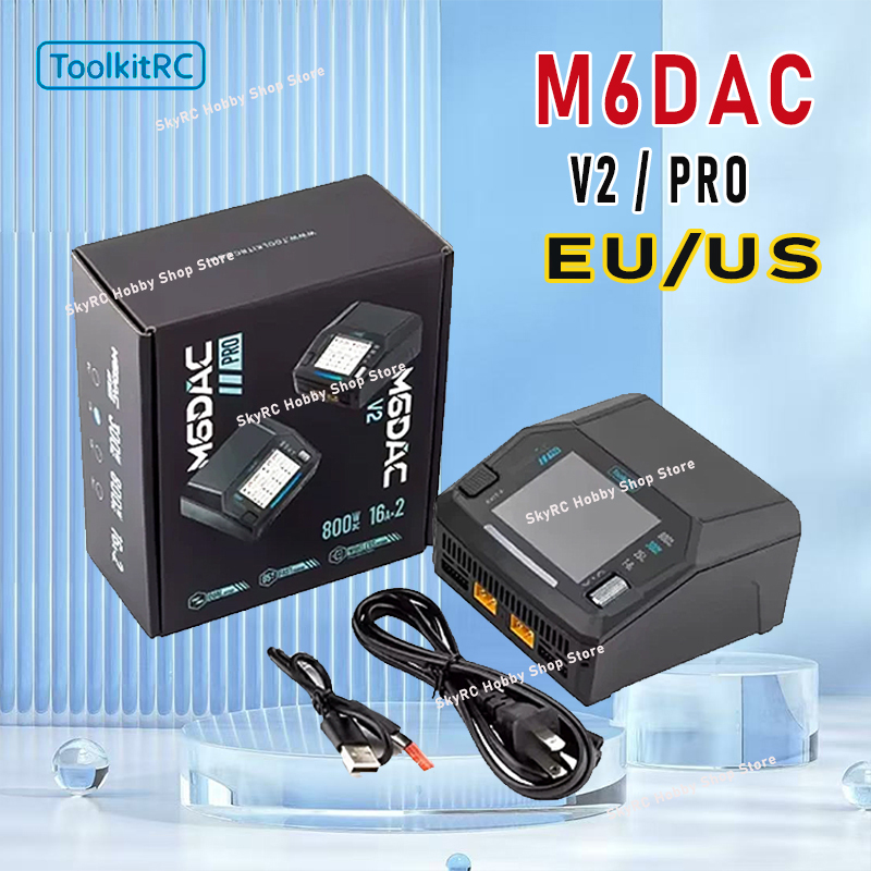 ToolkitRC M6DAC V2/Pro Dual Ch - Toolkitrc M6Dac Smart Charger ulasan dan harga