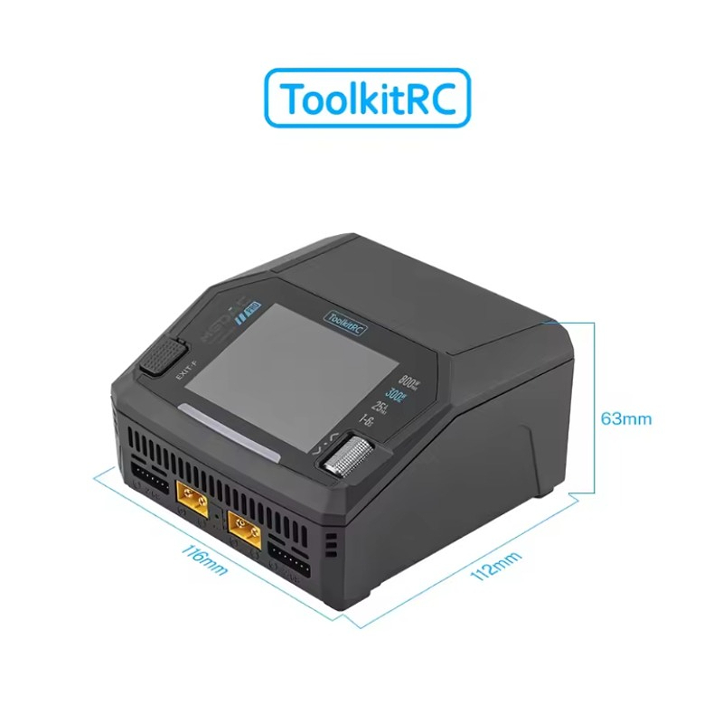 ToolkitRC M6DAC V2/Pro Dual Ch - Toolkitrc M6Dac Smart Charger ulasan dan harga