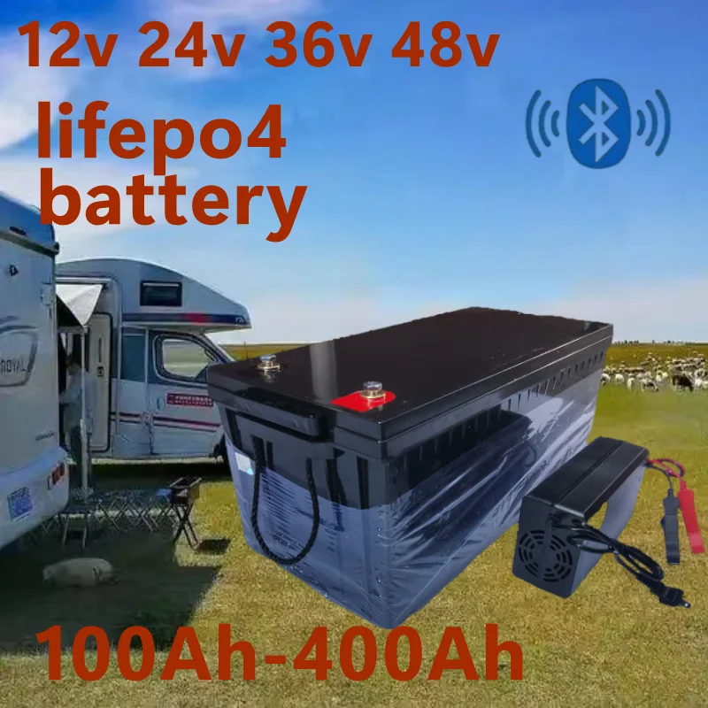 waterproof 12V 200AH 150Ah 100 - Lifepo4 12V 100Ah Bms Bluetooth ulasan dan harga
