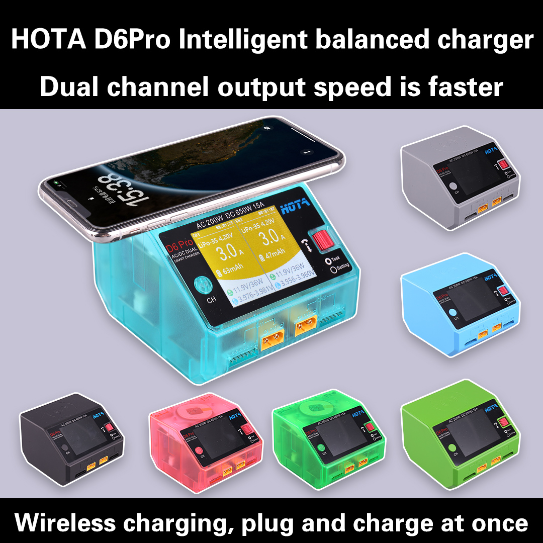 HOTA D6 pro Dual Channel Lipo  - Hota D6 Pro Dual Lipo Charger ulasan dan harga
