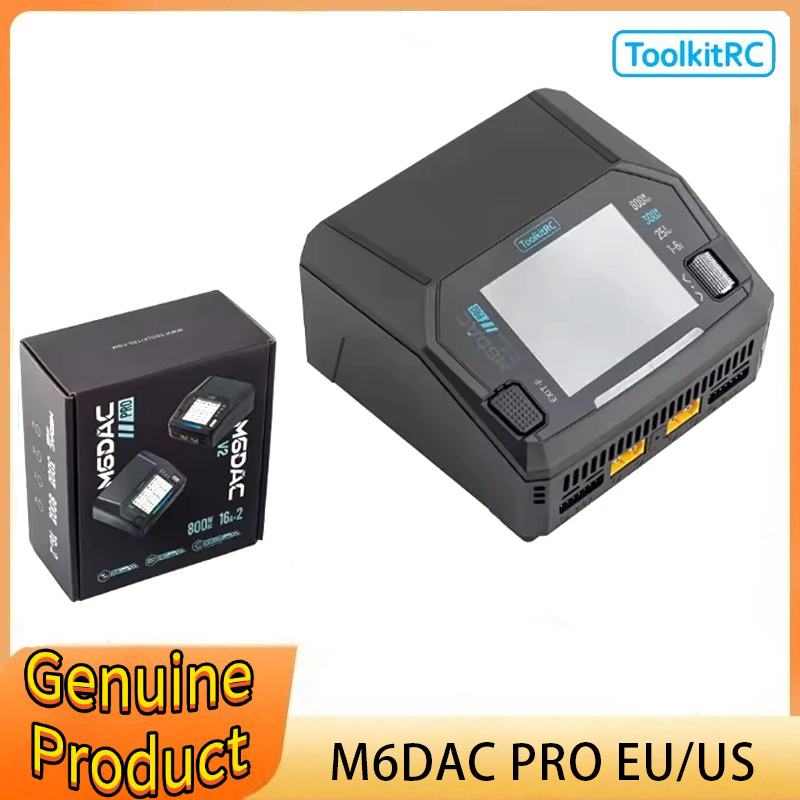 ToolkitRC M6DAC V2 Pro Dual Ch - Toolkitrc M6Dac Smart Charger ulasan dan harga