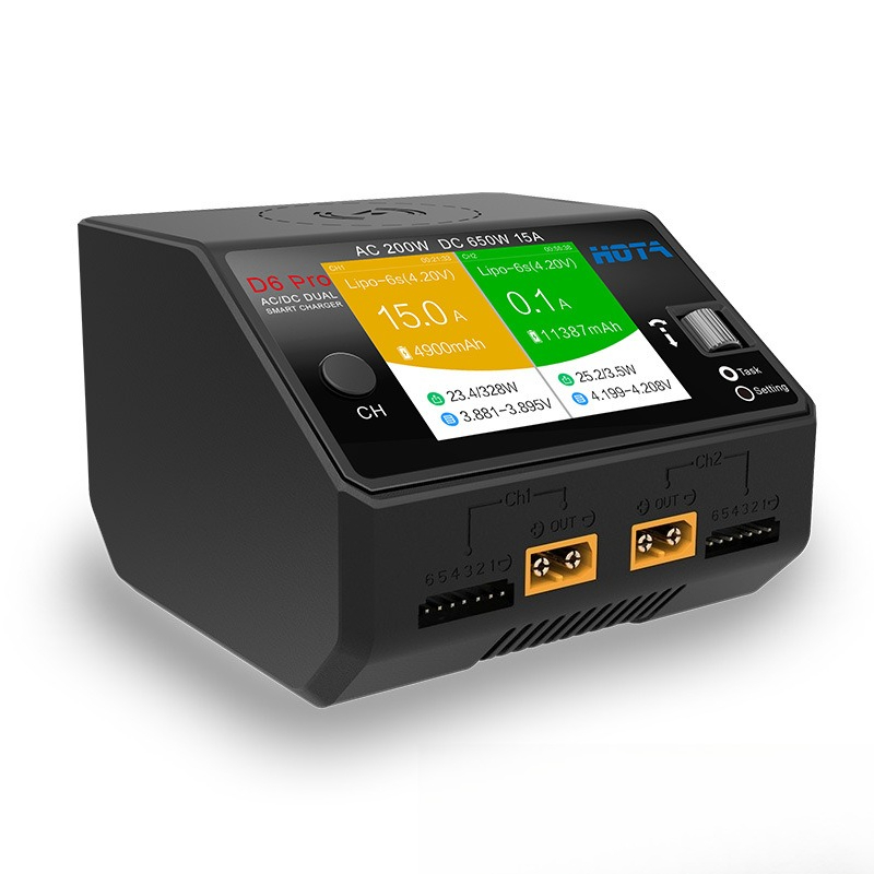 HOTA D6 Pro 650W 200W Dual Pow - Hota D6 Pro Dual Lipo Charger ulasan dan harga