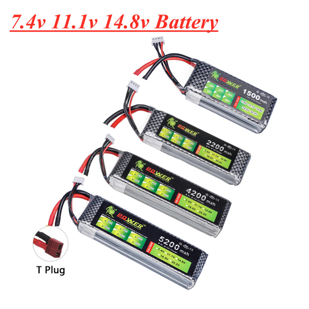 Lipo Battery 2S 3S 4S 1500mah  - 4S Lipo Battery 14.8V 6000Mah ulasan dan harga