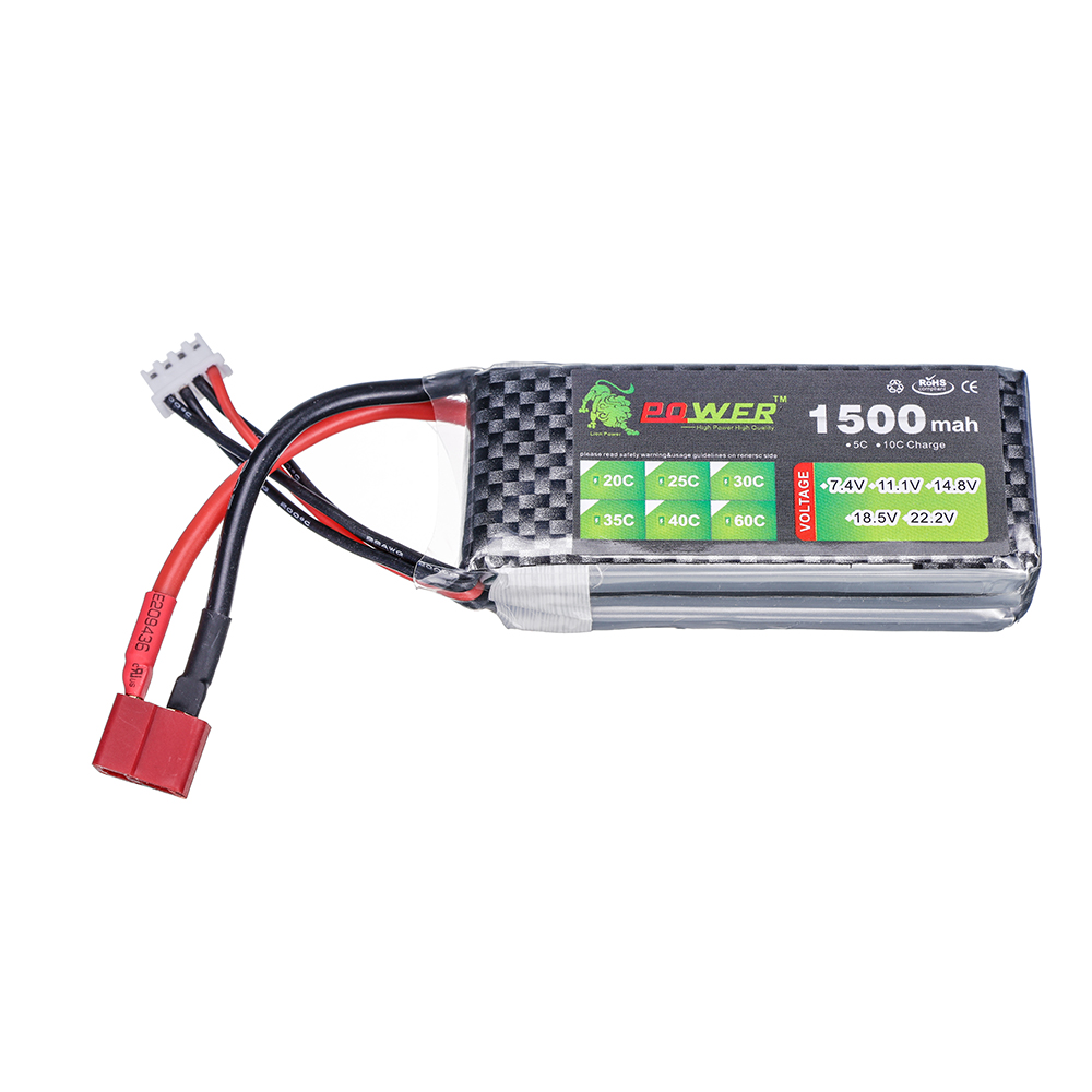 Lipo Battery 2S 3S 4S 1500mah  - 4S Lipo Battery 14.8V 6000Mah ulasan dan harga