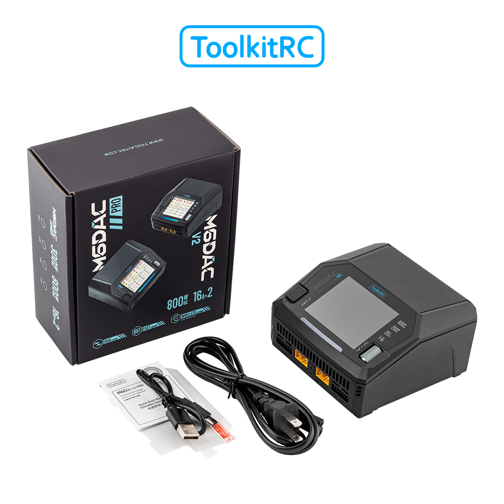 ToolkitRC M6DAC V2 M6DAC Pro D - Toolkitrc M6Dac Smart Charger ulasan dan harga