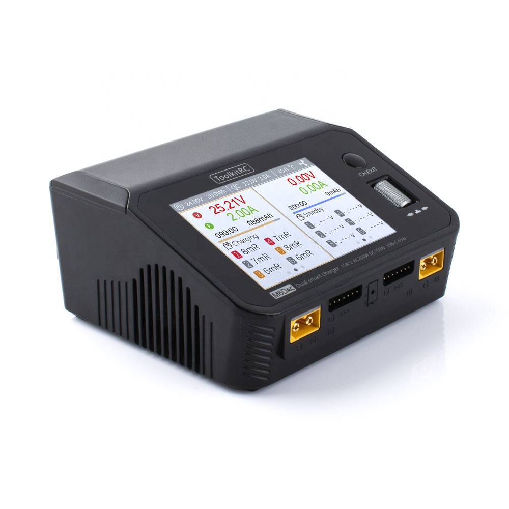 Toolkitrc M6DAC 350W X 2 USB-C - Toolkitrc M6Dac Smart Charger ulasan dan harga