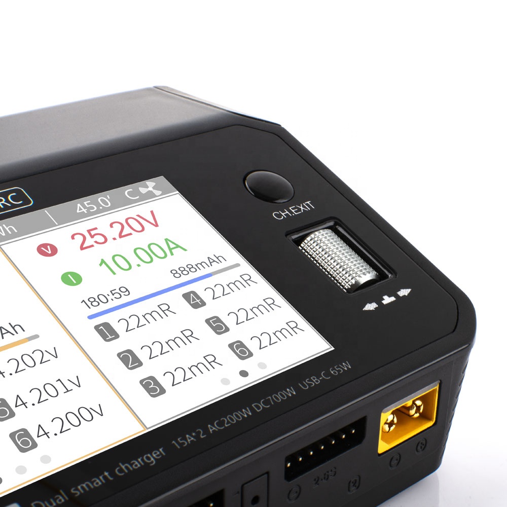 Toolkitrc M6DAC 350W X 2 USB-C - Toolkitrc M6Dac Smart Charger ulasan dan harga