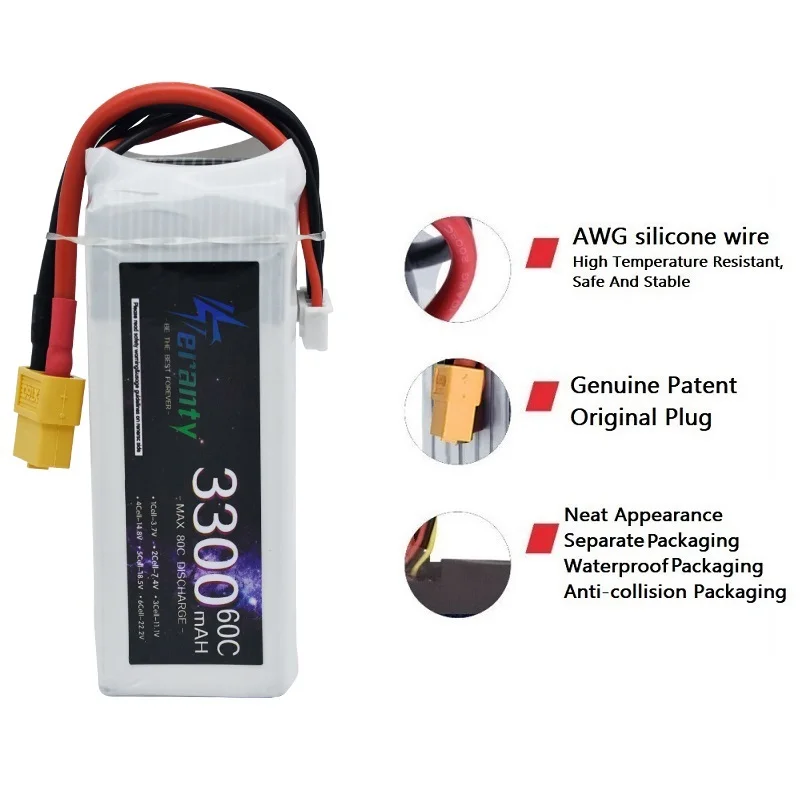 14.8V RC LiPo Battery 4S 1500m - 4S Lipo Battery 14.8V 6000Mah ulasan dan harga