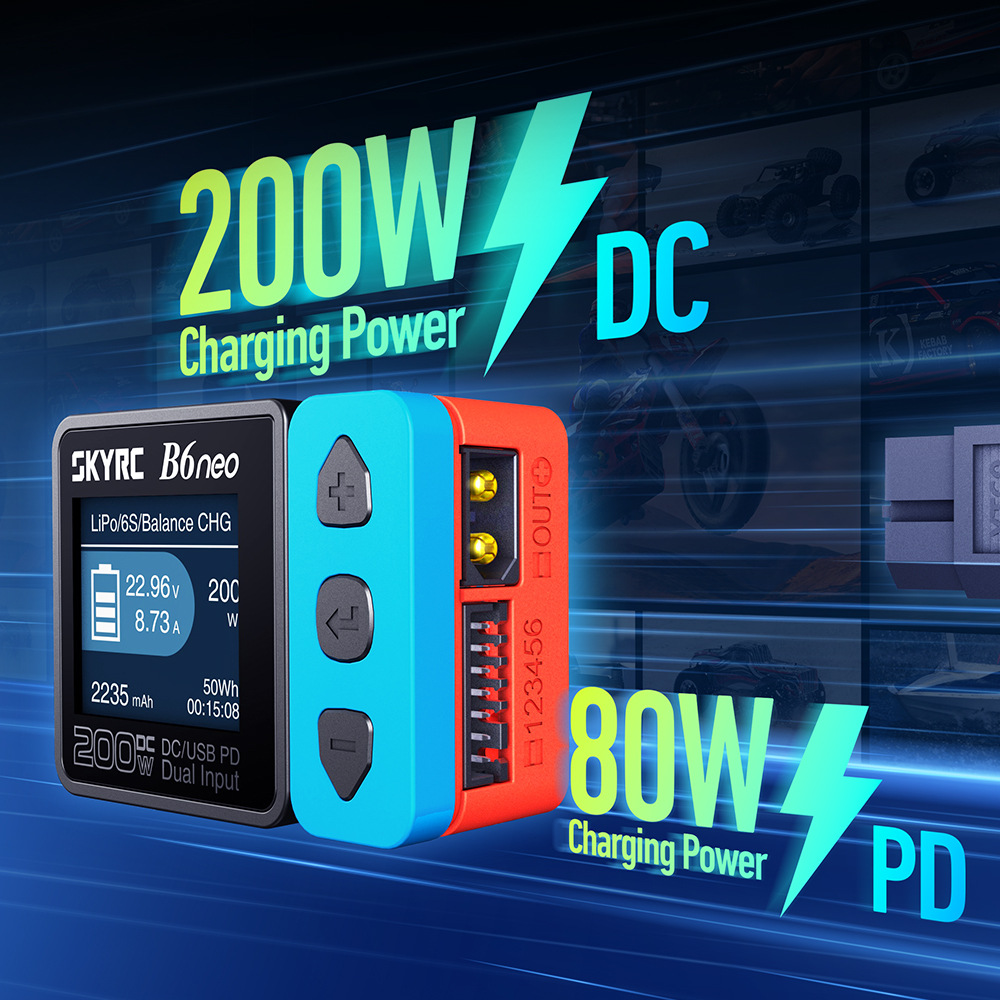 SKYRC B6neo Charger with XT60/ - Skyrc B6 Neo Smart Charger ulasan dan harga