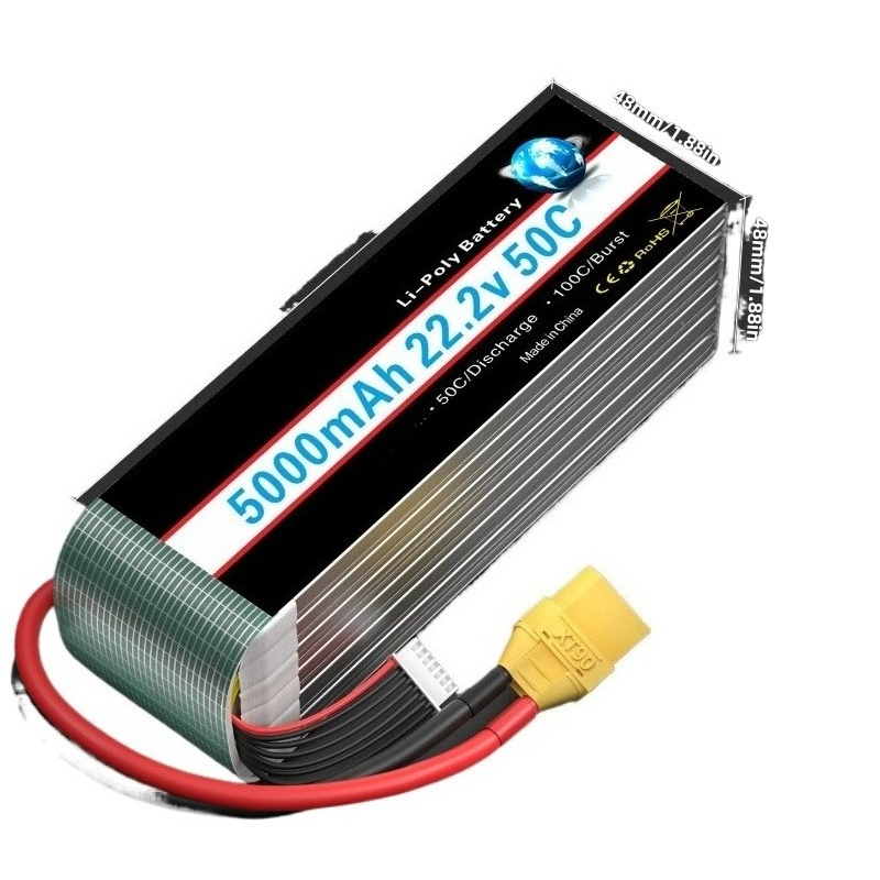 New 5000/6000mah 22.2V Lipo Ba - 6S Lipo Battery 22.2V 5000Mah ulasan dan harga