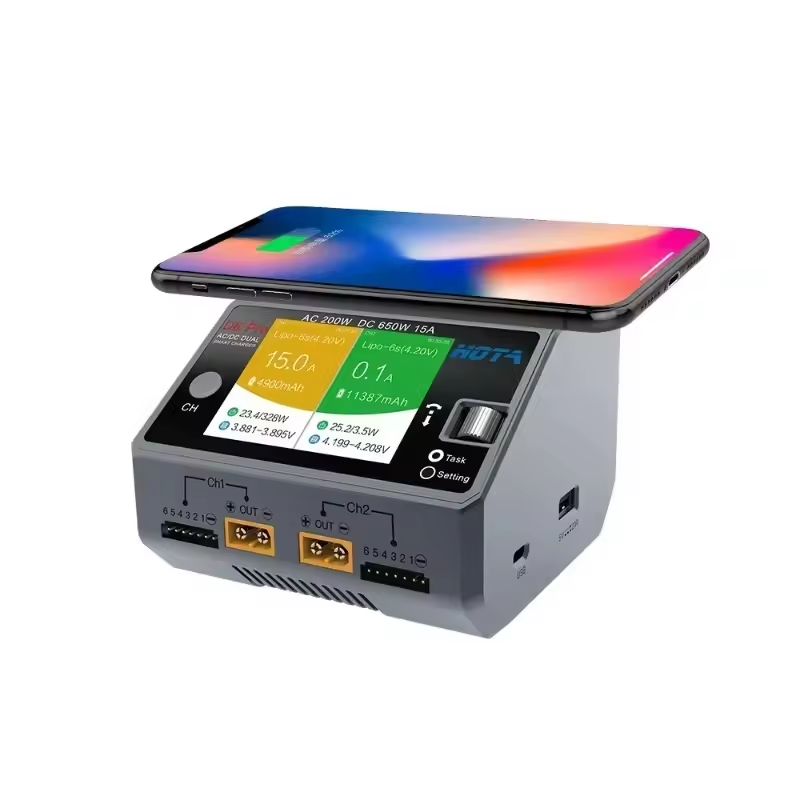 Original HOTA D6 Pro AC 200W D - Hota D6 Pro Dual Lipo Charger ulasan dan harga