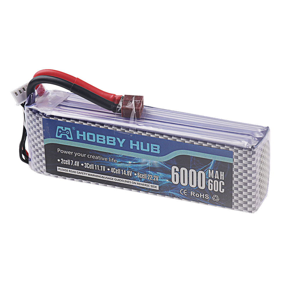 2S 3S 4S 6S 7.4V 11.1V 14.8V 2 - 4S Lipo Battery 14.8V 6000Mah ulasan dan harga