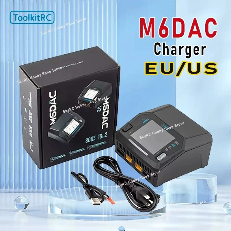 ToolkitRC M6DAC V2 Dual Channe - Toolkitrc M6Dac Smart Charger ulasan dan harga