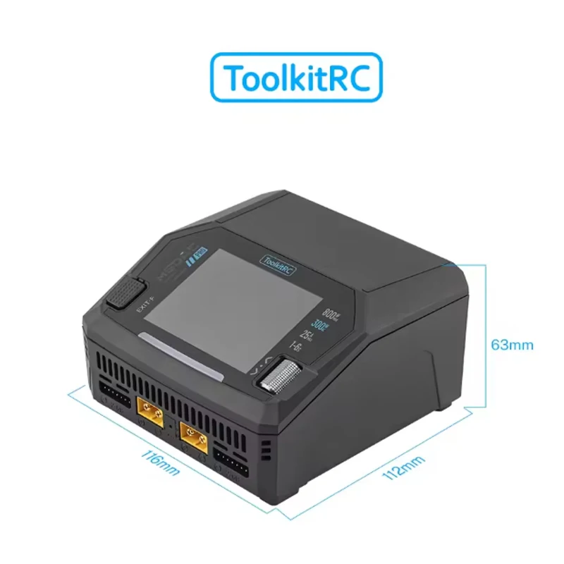 ToolkitRC M6DAC V2 Dual Channe - Toolkitrc M6Dac Smart Charger ulasan dan harga