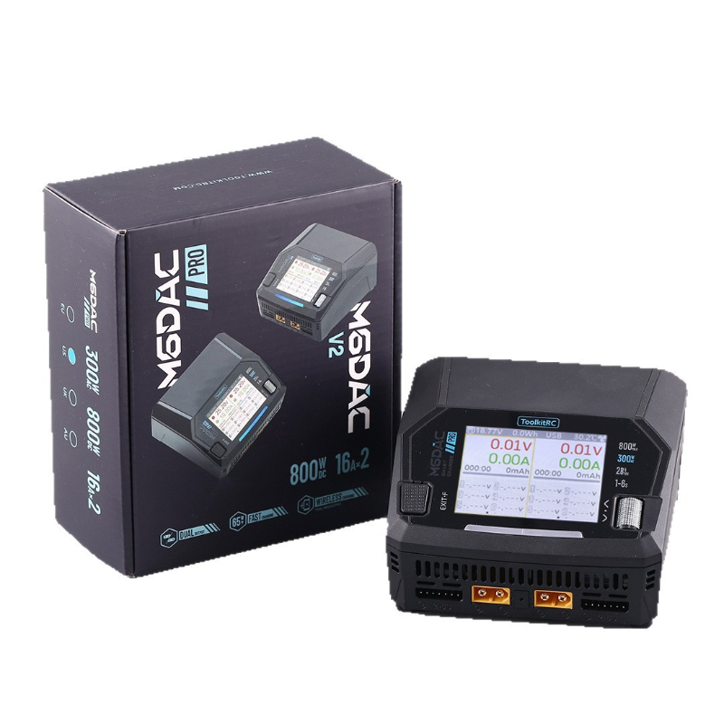 ToolkitRC M6DAC Pro Dual-Chann - Toolkitrc M6Dac Smart Charger ulasan dan harga