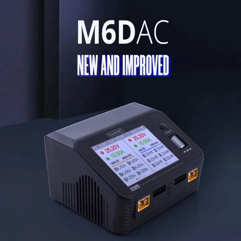 ToolkitRC M6DAC Dual Channel S - Toolkitrc M6Dac Smart Charger ulasan dan harga