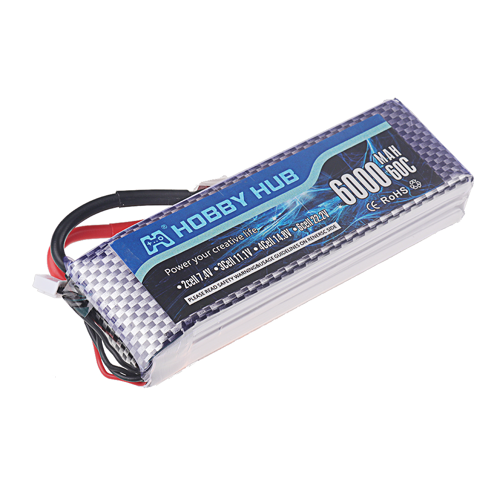 6000mAh Lipo 14.8V Battery 4S  - 4S Lipo Battery 14.8V 6000Mah ulasan dan harga