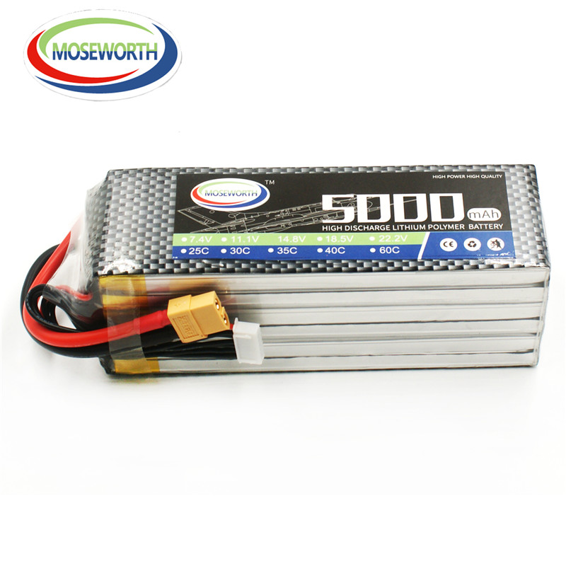 6S 22.2V 5000mAh 60C RC Toy Li - 6S Lipo Battery 22.2V 5000Mah ulasan dan harga