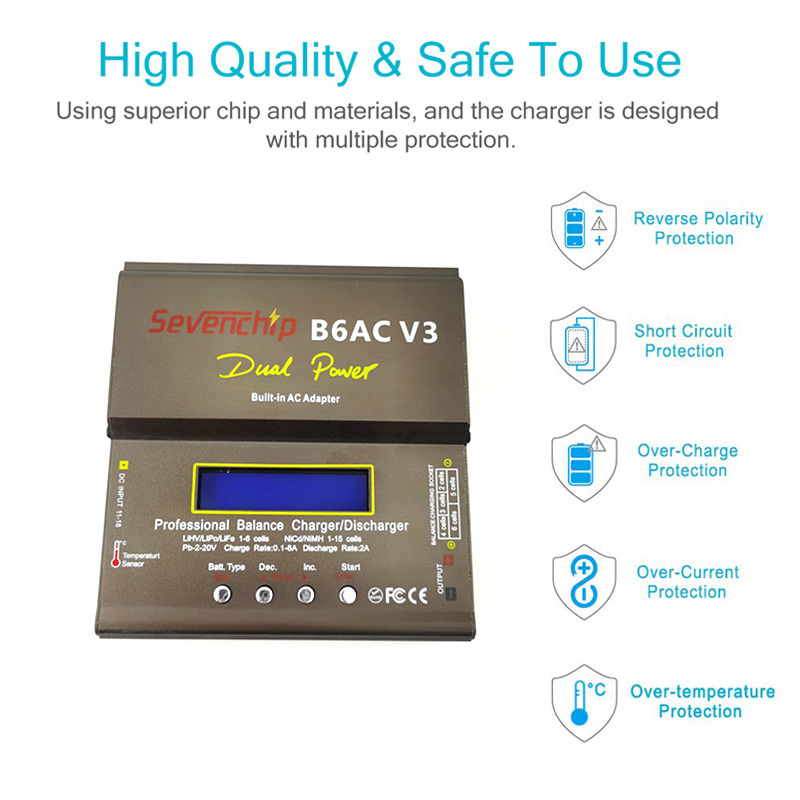 New 80W imax B6AC V3 Smart Dig - Toolkitrc M6Dac Smart Charger ulasan dan harga