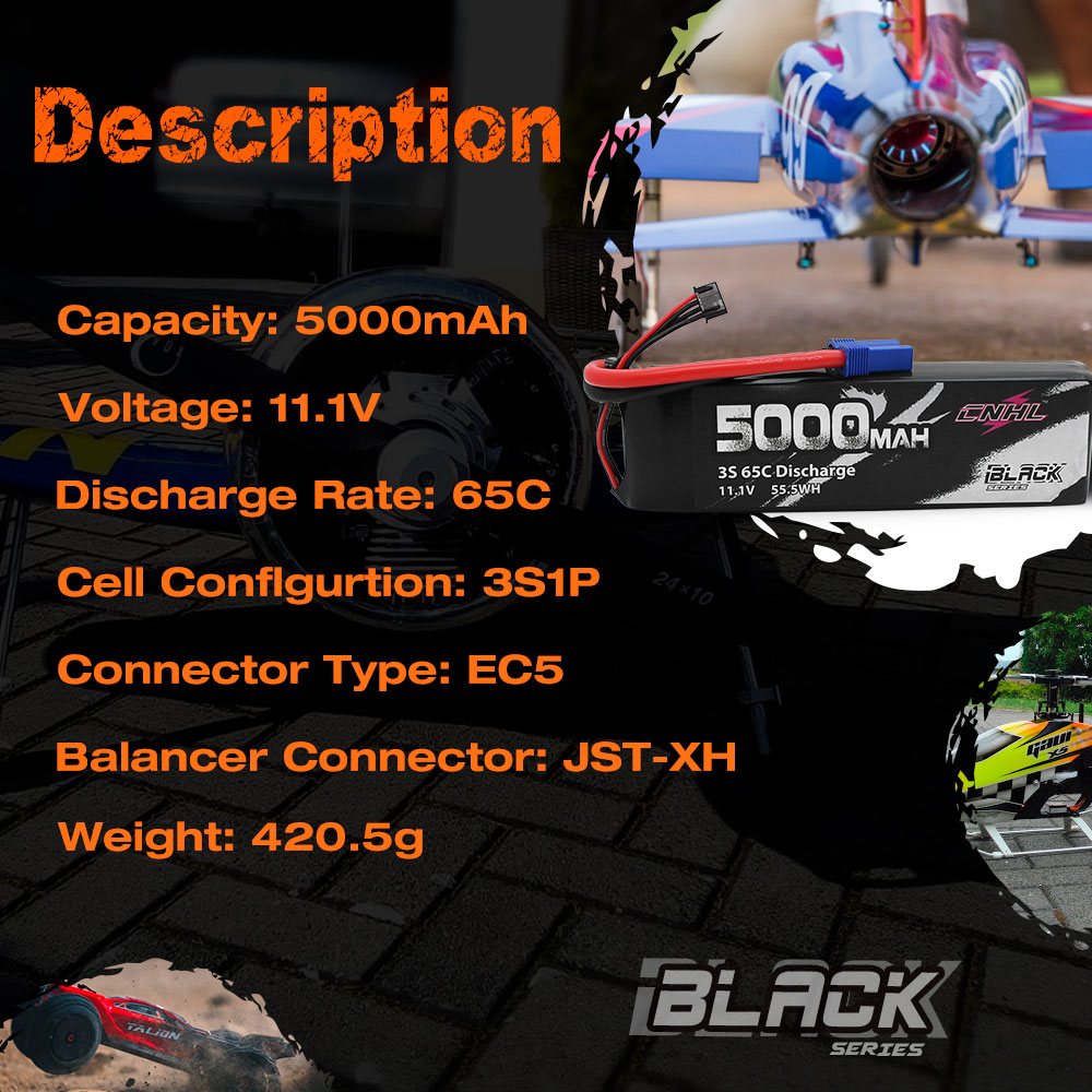 CNHL Lipo Battery 3S 4S 6S 11. - 6S Lipo Battery 22.2V 5000Mah ulasan dan harga