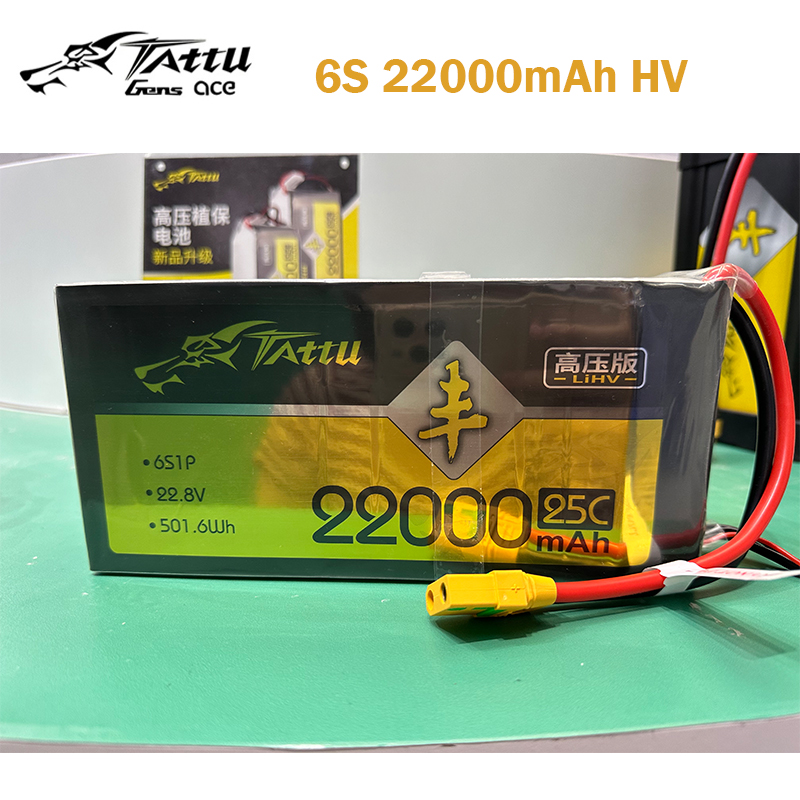 Tattu UAV HV Lipo Battery 6S 2 - Tattu 6S 22000Mah Lipo Battery ulasan dan harga