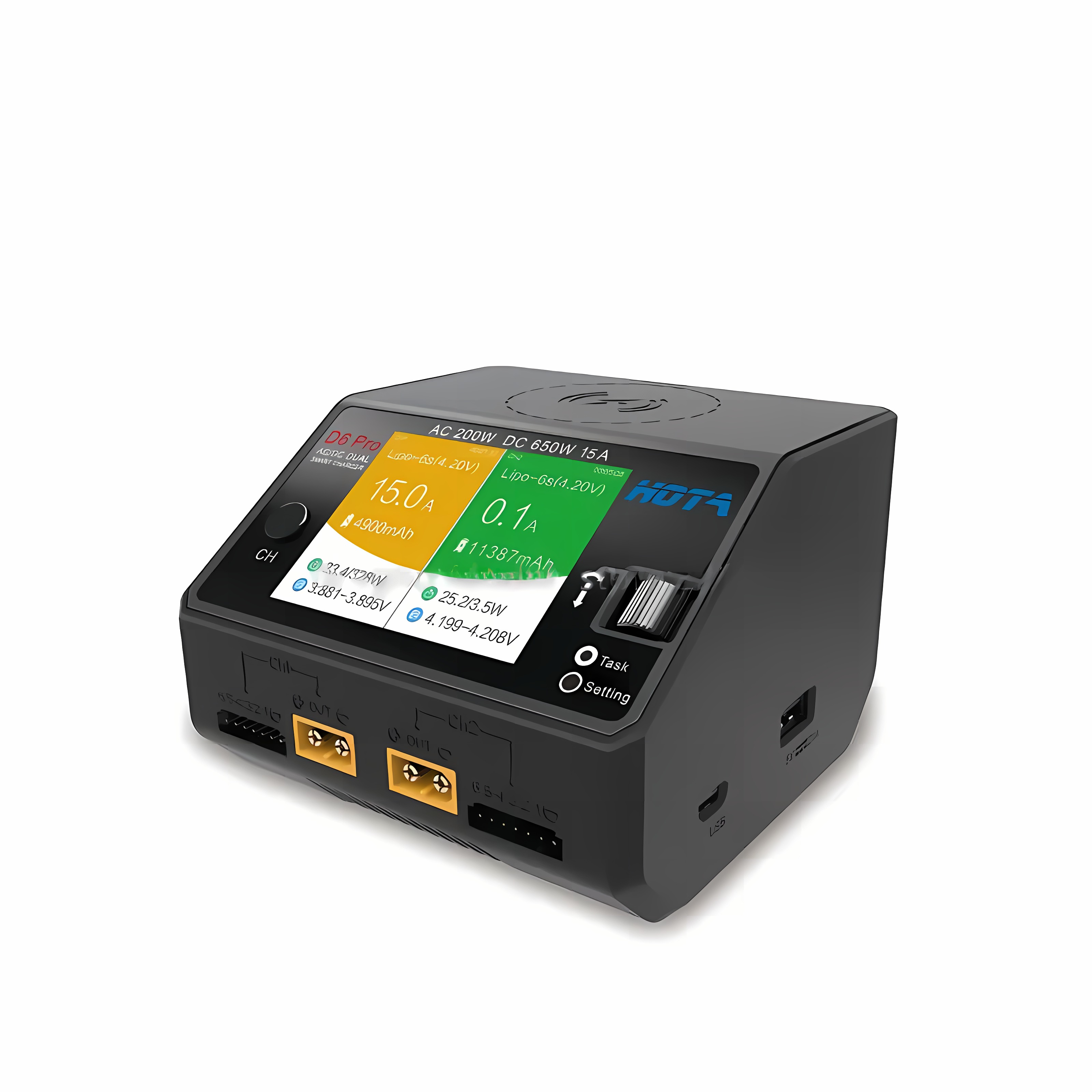 HOTA D6 Pro Smart Charger AC20 - Hota D6 Pro Dual Lipo Charger ulasan dan harga