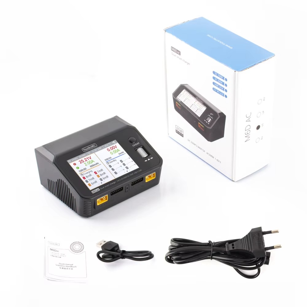SmCpToolkitRC M6DAC Dual Chann - Toolkitrc M6Dac Smart Charger ulasan dan harga