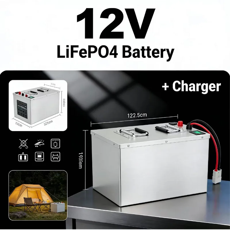 12V 24V 48V LiFePO4 Battery 10 - Lifepo4 12V 100Ah Bms Bluetooth ulasan dan harga