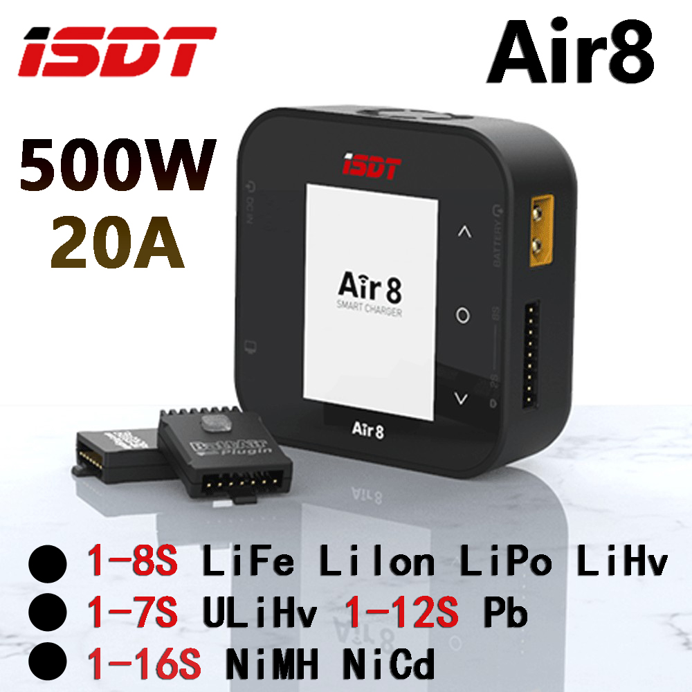 ISDT Air8 DC 500W Smart Balanc - Isdt Air8 8S Lipo Charger ulasan dan harga