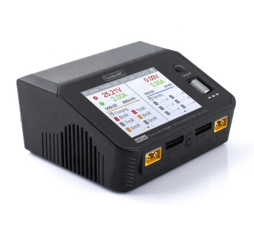 ToolkitRC M6DAC AC 200W DC 700 - Toolkitrc M6Dac Smart Charger ulasan dan harga