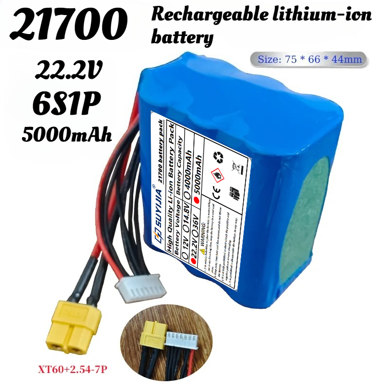 22.2V 5000mAh 6S1P 21700 UAV F - 6S Lipo Battery 22.2V 5000Mah ulasan dan harga