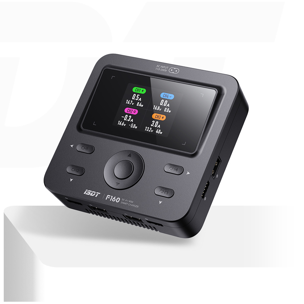 ISDT F160 4CH AC Quad Channel  - Toolkitrc M6Dac Smart Charger ulasan dan harga