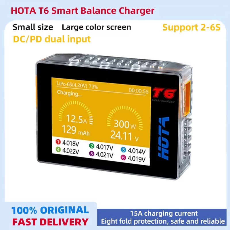 HOTA T6 Smart Charger  DC/PD D - Skyrc B6 Neo Smart Charger ulasan dan harga