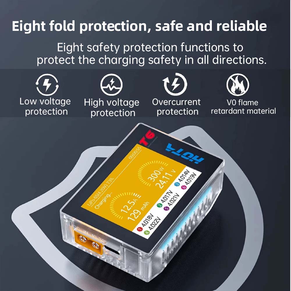 HOTA T6 Smart Charger  DC/PD D - Skyrc B6 Neo Smart Charger ulasan dan harga