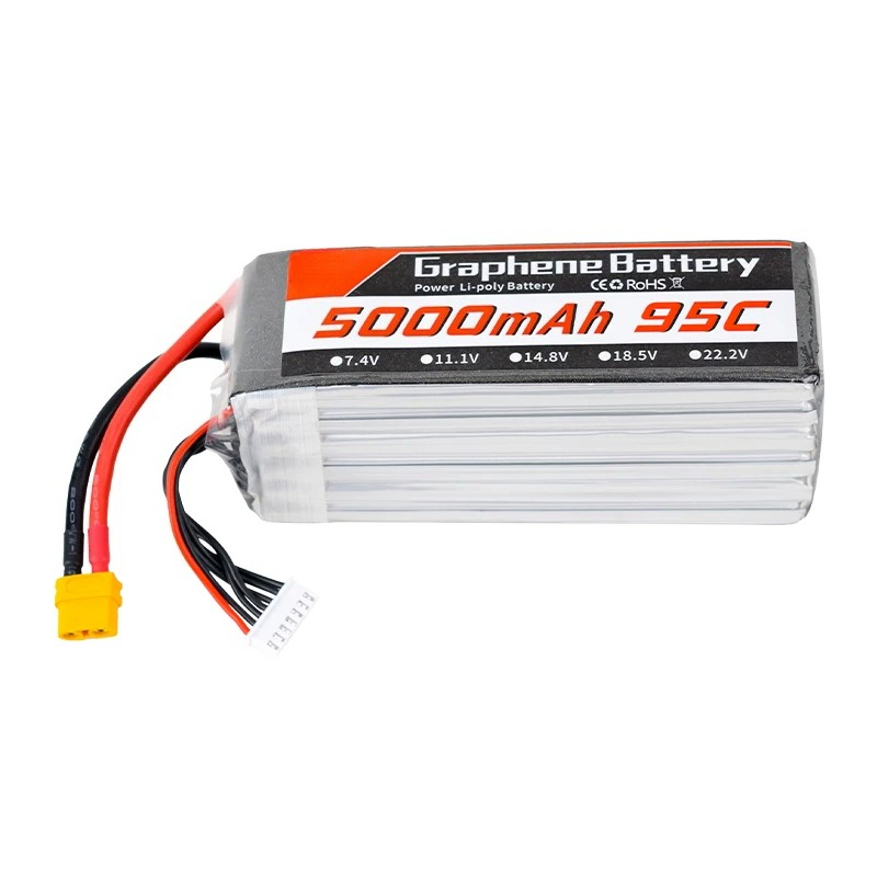 Graphene Lipo Battery 5000mAh  - 6S Lipo Battery 22.2V 5000Mah ulasan dan harga
