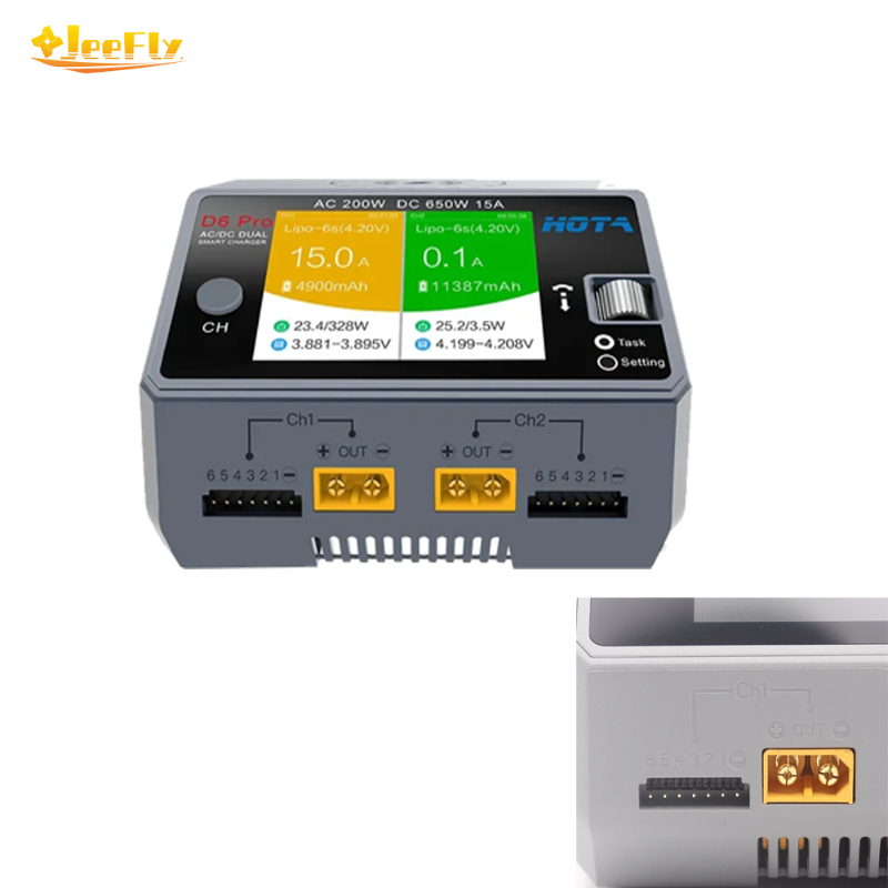 HOTA D6 Pro 650W Dual Channel  - Hota D6 Pro Dual Lipo Charger ulasan dan harga