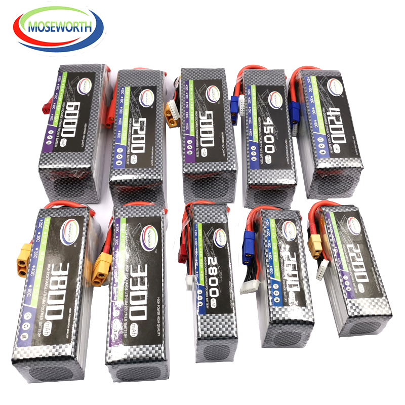 2S 3S 4S 6S 2200 4200 5200 600 - 4S Lipo Battery 14.8V 6000Mah ulasan dan harga