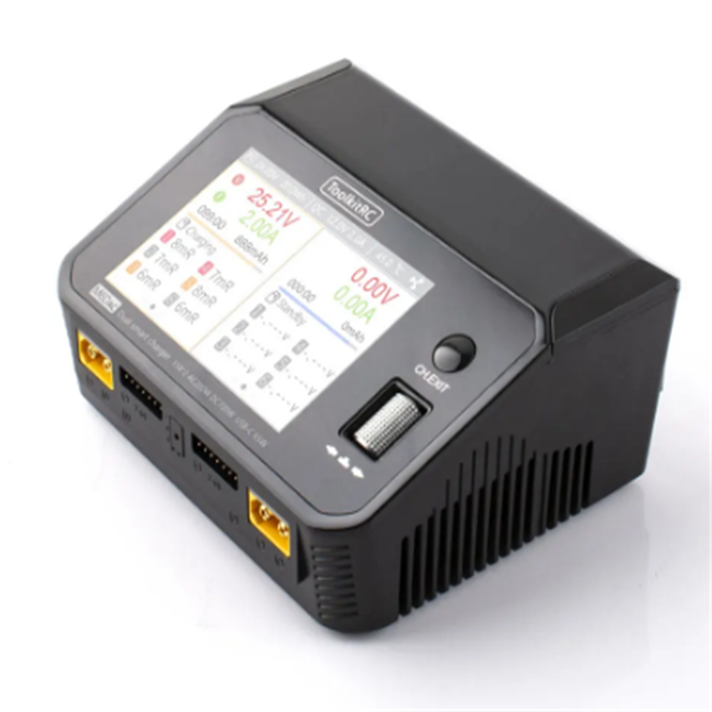 ToolkitRC M6DAC 350W x 2 USB-C - Toolkitrc M6Dac Smart Charger ulasan dan harga