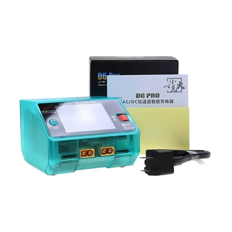 Hot Sale D6 Pro Smart Plug-In  - Hota D6 Pro Dual Lipo Charger ulasan dan harga